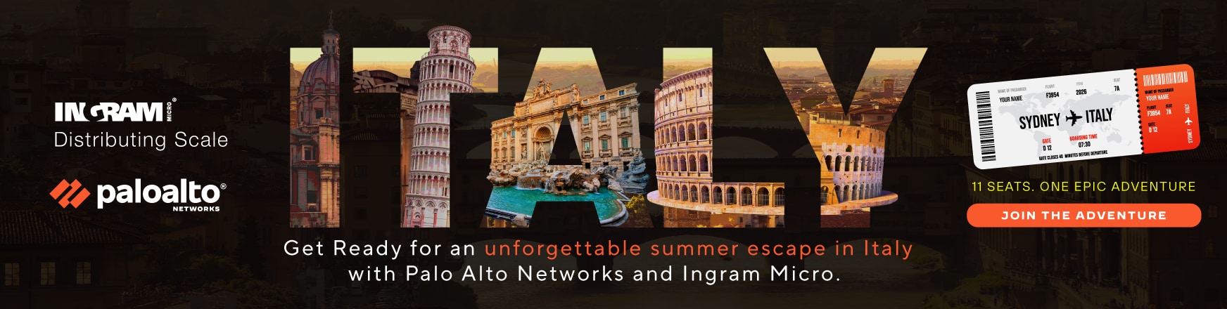 Join Ingram Micro in Italy 2026 September!