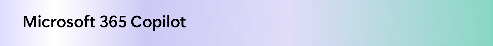 Microsoft 365 Copilot